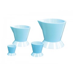 PacDent Flexible Mixing Cups with Pouring Spouts- acrylic mixing, large