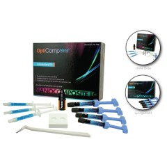 PacDent OptiComp™ Nano Universal Nanohybrid Composites - 4 x 4gm Syringe Refill Shade A1