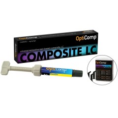 PacDent OptiComp™ Universal Restorative Resin-Based Composites, LC Syringe, Enamel Refill, 4 gm - A3 