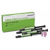 4 x 1.2mL/2 gm syringes Lime-Lite Enhanced + 20 applicator tips