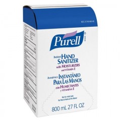 PURELL® Advanced Instant Hand Sanitizer Gel Refill for Bag‑in‑Box Dispenser, 800 mL