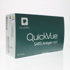QuickVue COVID-19 / SARS Antigen test kit. 25 test / Box 