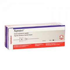 SEPTODONT SEPTOJECT NEEDLES - Dental Needle, 27G Short 