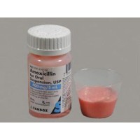 Sandoz Amoxicillin for Oral Suspension USP 400mg/5mL, 50ml