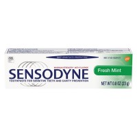 Sensodyne® Fresh Mint Toothpaste for Sensitive Teeth and Cavity Prevention, 0.8 oz