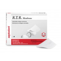 SEPTODONT R.T.R. Membrane Absorbable Collagen Membrane, Size 15 x 20mm, Box of 1