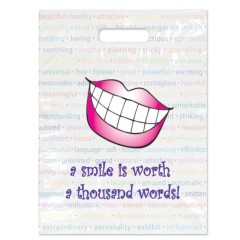 Sherman Dental SMILE WORTH WORDS FULL COLOR BAG 9" x 13"