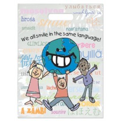 Sherman Dental WE ALL SMILE BAG 7 1/2" x 9"