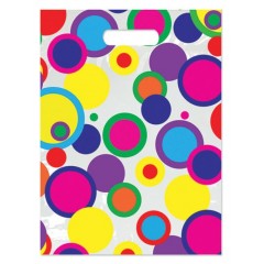 Sherman Dental POLKA DOT FULL COLOR BAG 9" x 13"