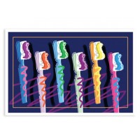 Sherman Dental TOOTHBRUSHES 4-UP