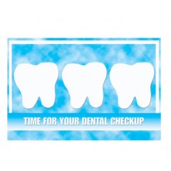Sherman Dental TEETH POSTCARD