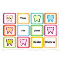 Sherman Dental TOOTH BOXES 4-UP