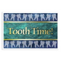 Sherman Dental TOOTH TIME POSTCARD