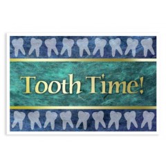 Sherman Dental TOOTH TIME POSTCARD