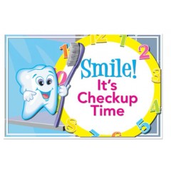 Sherman Dental CHECK-UP TIME POSTCARD