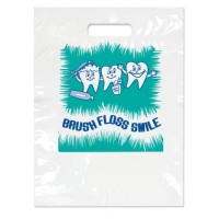 Sherman Dental LARGE BRUSH/FLOSS/SMILE BAG 9" x 13"