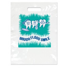 Sherman Dental LARGE BRUSH/FLOSS/SMILE BAG 9" x 13"