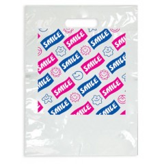 Sherman Dental LARGE SMILE FACES BAG 9" x 13"