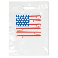 Sherman Dental SMALL AMERICAN FLAG BAG 7 1/2" x 9"
