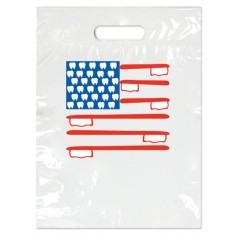 Sherman Dental LARGE AMERICAN FLAG BAG 9" x 13"