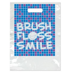 Sherman Dental SMALL BRUSH TILE BAG 7 1/2" x 9"