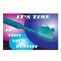 Sherman Dental IT'S TIME TO VISIT POSTCARD