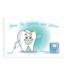 Sherman Dental SPARKLE AND SHINE POSTCARD