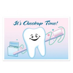 Sherman Dental TOOTH/ BRUSH/ FLOSS POSTCARD