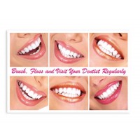 Sherman Dental 6 SMILES POSTCARD