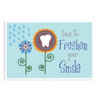 Sherman Dental TIME TO FRESHEN YOUR SMILE POSTCARD