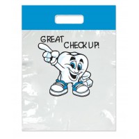 Sherman Dental SMALL GREAT CHECKUP! BAG 7 1/2" x 9"