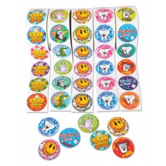 Sherman Dental DENTAL STICKER ASSORTMENT (500)