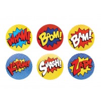 Sherman Dental Super Hero Stickers 