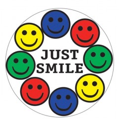 Sherman Dental Just Smile Stickers 