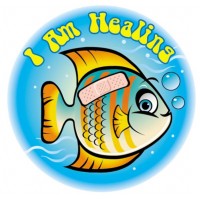 Sherman Dental I AM HEALING MEDICAL STICKER