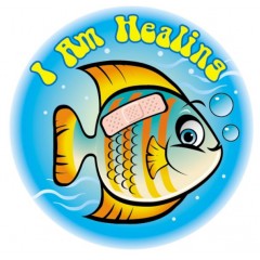 Sherman Dental I AM HEALING MEDICAL STICKER