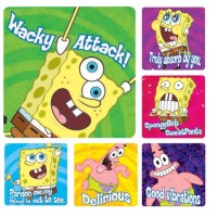 Sherman Dental SPONGEBOB SQUAREPANTS STICKERS