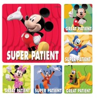 Sherman Dental MICKEY MOUSE PATIENT STICKERS