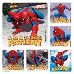 Sherman Dental SPIDER-MAN PATIENT STICKERS