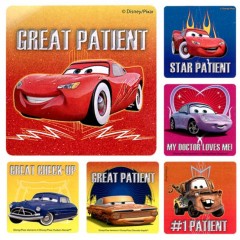 Sherman Dental CARS PATIENT STICKERS
