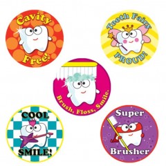 Sherman Dental Stickers Assortment