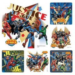 Sherman Dental JUSTICE LEAGUE STICKERS