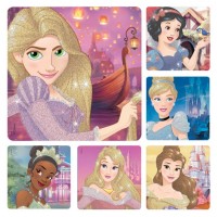 Sherman Dental DISNEY PRINCESS GLITTER STICKERS