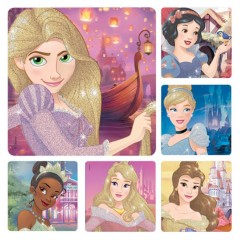 Sherman Dental DISNEY PRINCESS GLITTER STICKERS