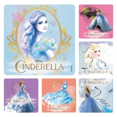 Sherman Dental CINDERELLA MOVIE STICKERS