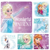 Sherman Dental DISNEY FROZEN PATIENT STICKERS