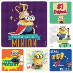 Sherman Dental MINIONS PATIENT STICKERS