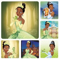Sherman Dental DISNEY PRINCESS AND THE FROG STICKERS
