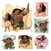 Sherman Dental DISNEY MOANA STICKERS