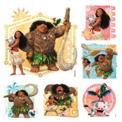 Sherman Dental DISNEY MOANA STICKERS